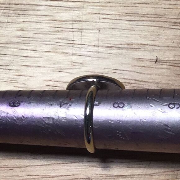 Ring, Chocolate Brown Agate & Sterling Silver Ring, size 7.5, NEW, Handmade - Picture 8 of 8